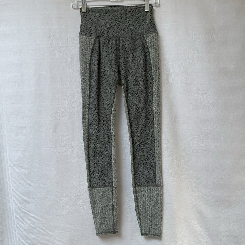 Free People Green Leggings Womens XS Boho activewear yoga Gorpcore workout